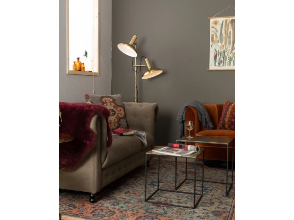 Vloerlamp KARISH - Brass Goud - Afbeelding 2