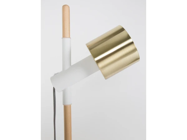 Zuiver Tafellamp IVY - Brass & White Wit - Afbeelding 7