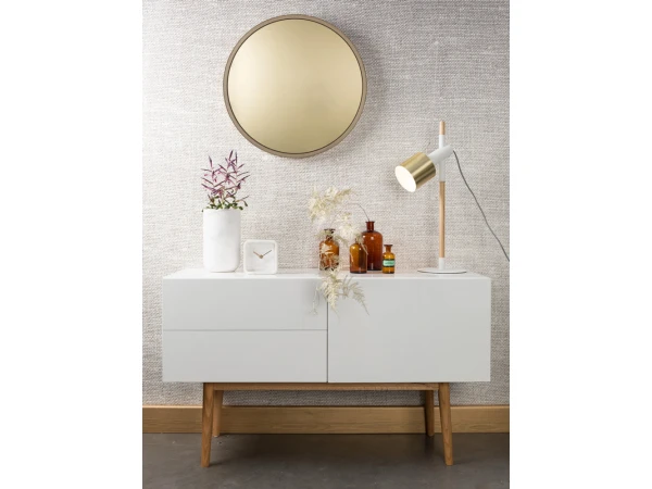 Zuiver Tafellamp IVY - Brass & White Wit - Afbeelding 3