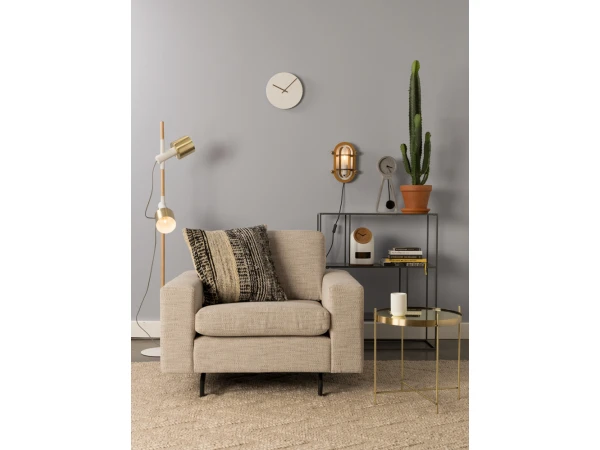 Zuiver Vloerlamp IVY - Brass & White Wit - Afbeelding 10