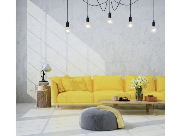 Hanglamp 5-lichts FIX MULTIPLE - Zwart Zwart - Afbeelding 2