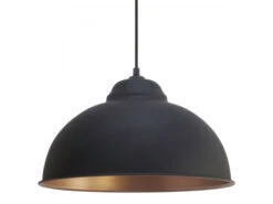 EGLO Hanglamp VINTAGE/TRURO - Zwart/Koper Zwart