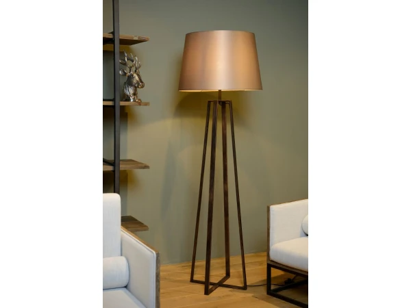 Vloerlamp COFFEE - Roestbruin Bruin - Afbeelding 2