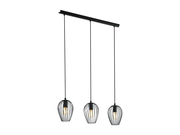EGLO Hanglamp NEWTOWN - Zwart Zwart