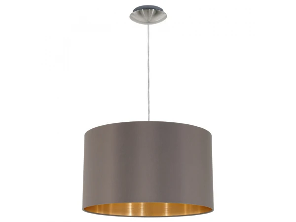 EGLO Hanglamp MASERLO - Cappucino/Goud Bruin