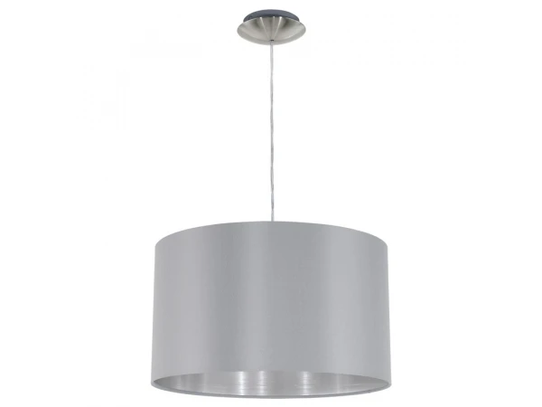 EGLO Hanglamp MASERLO - Grijs/Zilver Grijs