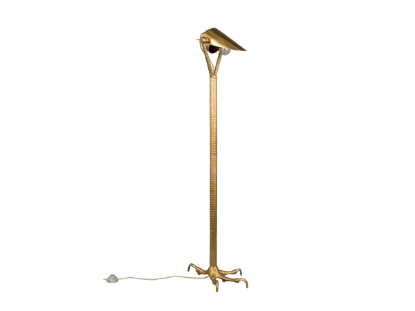 Vloerlamp FALCON - Brass Goud