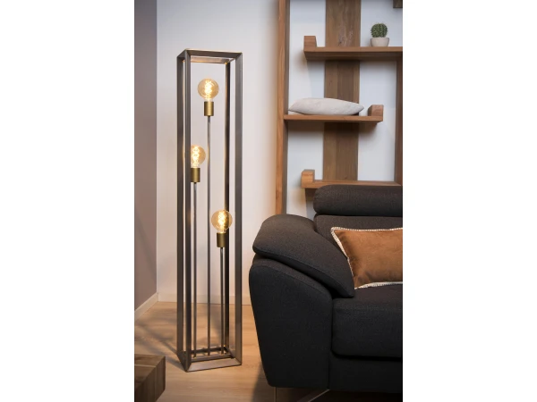 Vloerlamp THOR - Natuurlijk Ijzer Grijs - Afbeelding 2