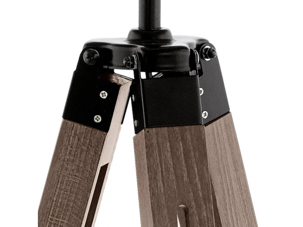 EGLO Vloerlamp LANTADA - Hout/Taupe Hout - Afbeelding 2