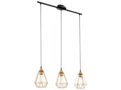 EGLO Hanglamp TARBES - Koper Koper