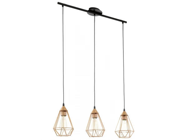 EGLO Hanglamp TARBES - Koper Koper