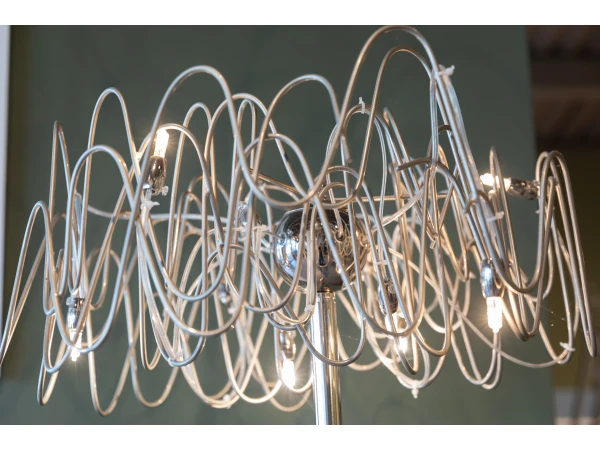 Vloerlamp YOUNIQUE - Aluminium Rvs - Afbeelding 4