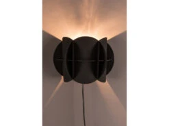 Wandlamp CORRIDOR - Zwart Zwart