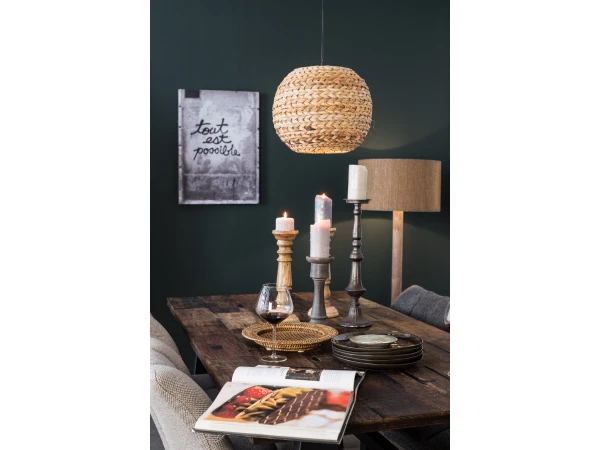 Hanglamp NANA - Banana Leaves Hout - Afbeelding 7