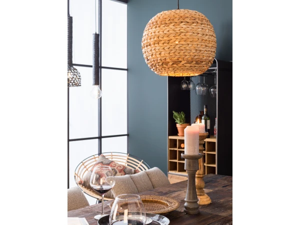 Hanglamp NANA - Banana Leaves Hout - Afbeelding 8