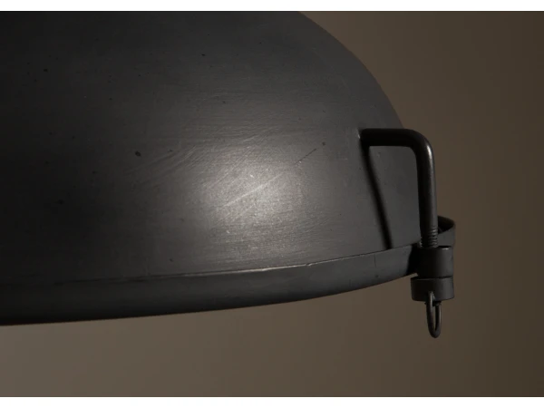 Hanglamp RAW - Zwart Ijzer/mangohout Zwart - Afbeelding 4