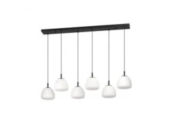 EGLO Hanglamp BALMES - Zwart Zwart