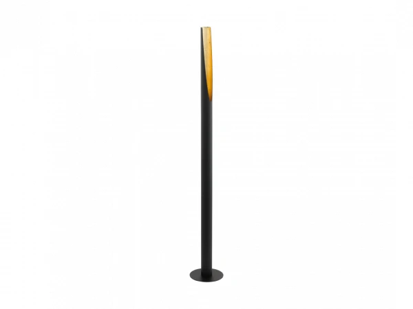 EGLO Vloerlamp BARBOTTO - Zwart/goud Zwart