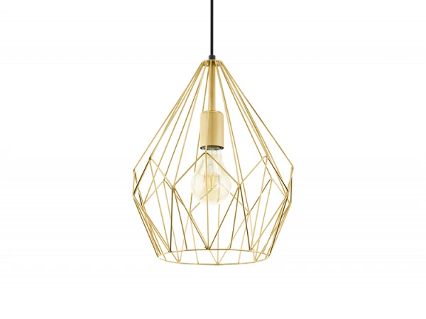 EGLO Hanglamp CARLTON - Goud Goud