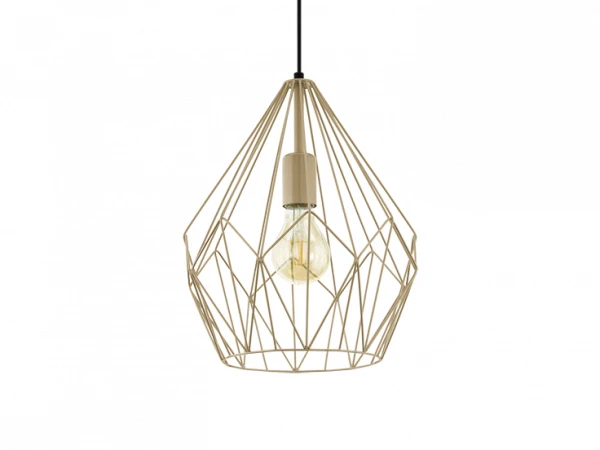 EGLO Hanglamp CARLTON - Oranjegoud Oranje