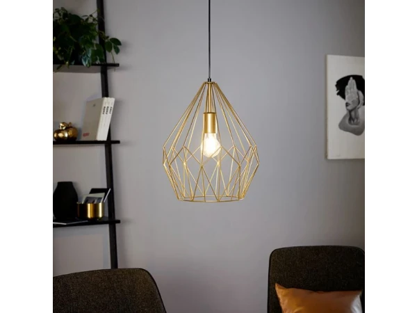 EGLO Hanglamp CARLTON - Goud Goud - Afbeelding 3