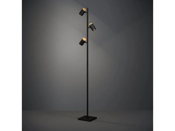 EGLO Vloerlamp Cartagena - Zwart Zwart - Afbeelding 2