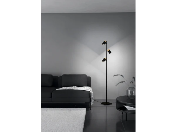 EGLO Vloerlamp Cartagena - Zwart Zwart - Afbeelding 3