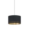 EGLO Hanglamp ESTEPERRA Smal - Zwart/goud Zwart