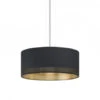 EGLO Hanglamp ESTEPERRA Groot - Zwart/goud Zwart