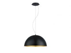 EGLO Hanglamp GAETANO 1 - Zwart/goud Zwart