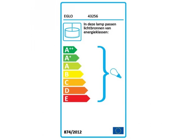 EGLO Hanglamp RAMPSIDE - Touw Zwart - Afbeelding 2