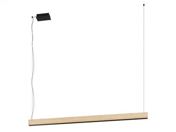 EGLO Hanglamp TERMINI 1 - Hout Bruin - Afbeelding 2