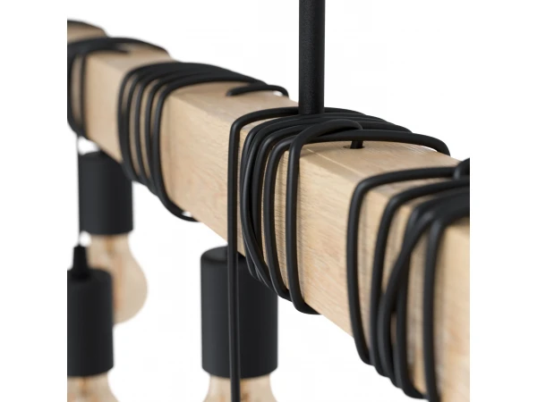 EGLO Hanglamp TOWNSHEND - Zwart Zwart - Afbeelding 2