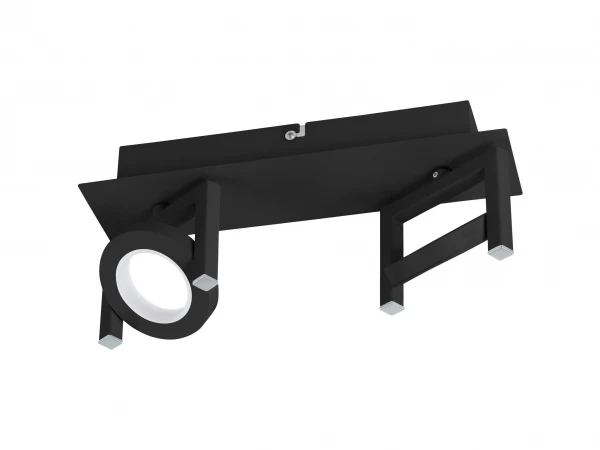 EGLO Spot TRASTANELLO 2x - Zwart Zwart