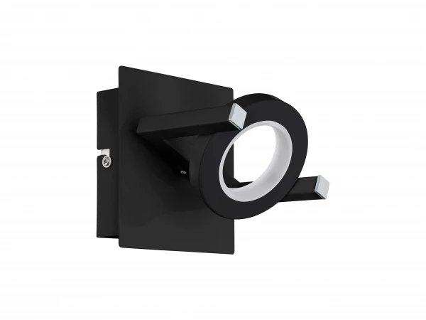 EGLO Spot TRASTANELLO 1x - Zwart Zwart