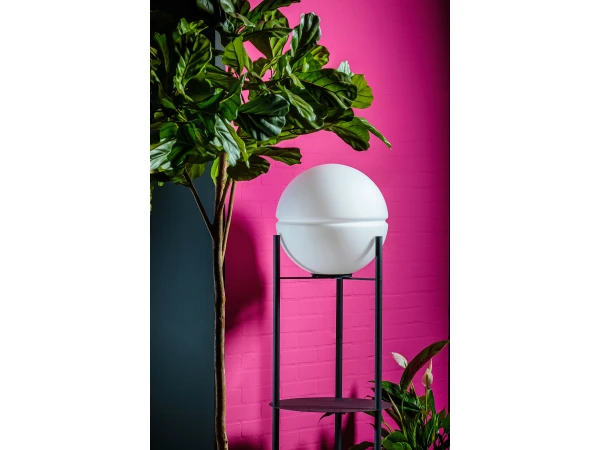 Vloerlamp GLOW - Zwart/wit Zwart - Afbeelding 2