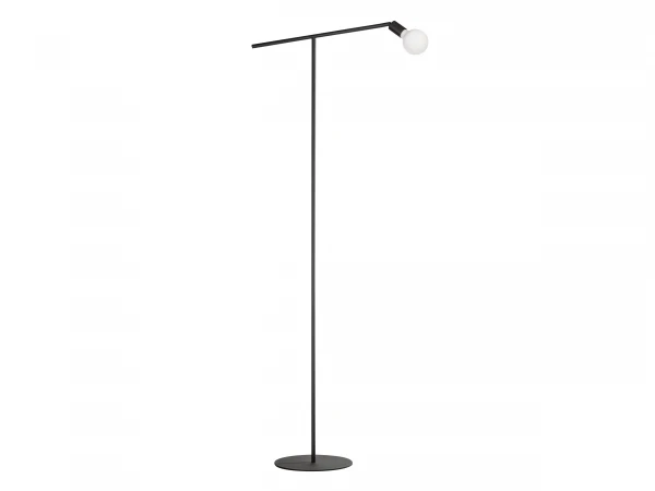 Vloerlamp Large Mike - Zwart Zwart
