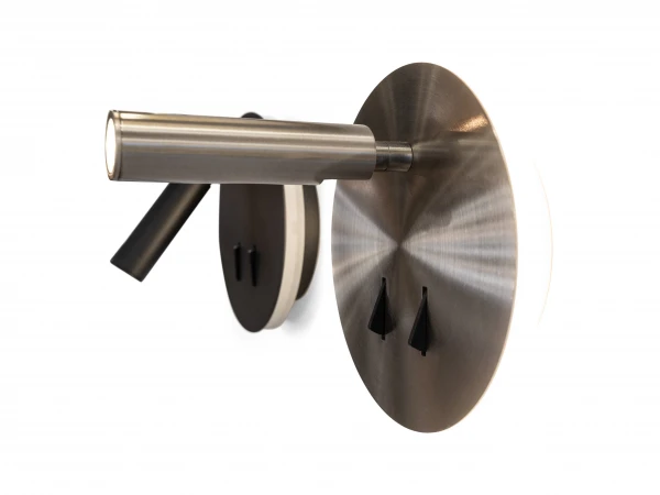 Wandlamp READER 07 - Inox Zilver - Afbeelding 2