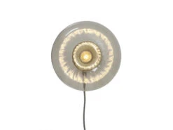 Wandlamp BRUSSELS Goud/Transparant Goud