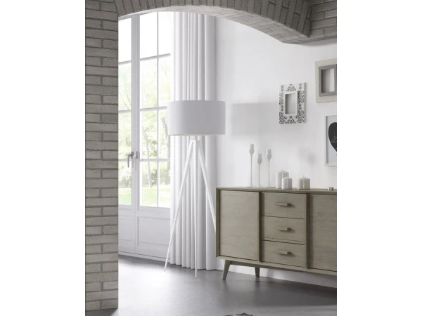 Vloerlamp IGUAZU - Wit Wit - Afbeelding 2