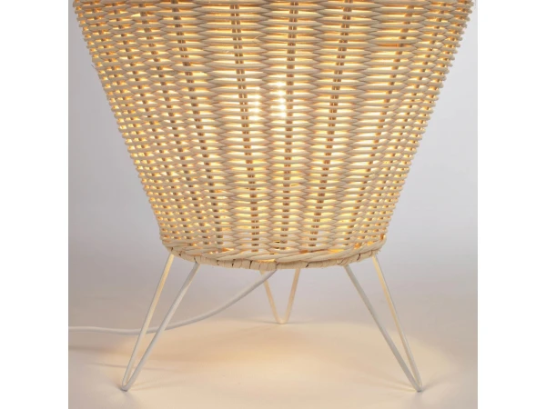 Tafellamp KAMARIA - Rotan Bruin - Afbeelding 2