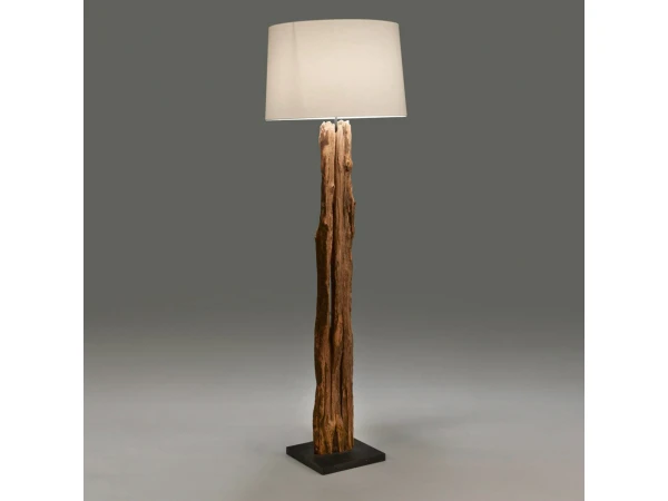 Vloerlamp LLEWOP - Ivory Hout - Afbeelding 2