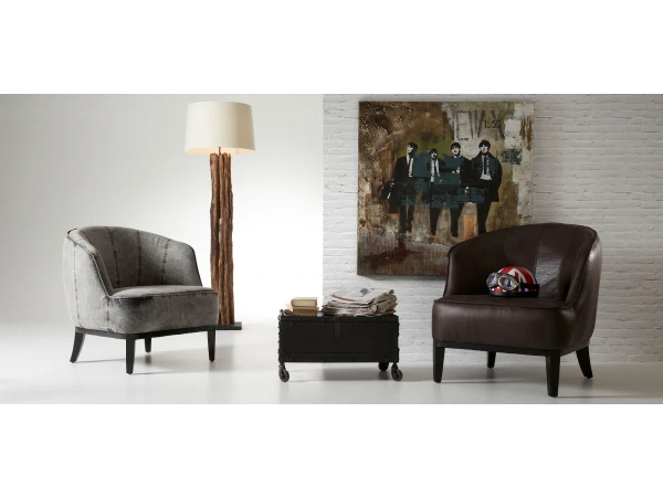 Vloerlamp LLEWOP - Ivory Hout - Afbeelding 7