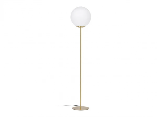 Vloerlamp MAHALA - Wit/goud Wit