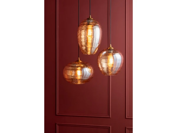Leitmotiv Hanglamp GLAMOUR - Goud Sphere Goud - Afbeelding 2