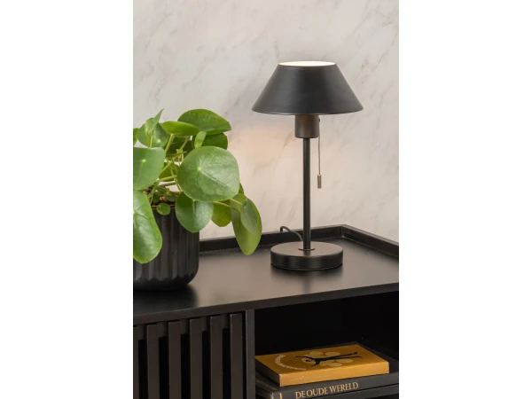 Leitmotiv Tafellamp OFFICE RETRO - Zwart Zwart - Afbeelding 2