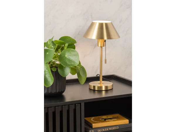 Leitmotiv Tafellamp OFFICE RETRO - Plated Goud Goud - Afbeelding 2