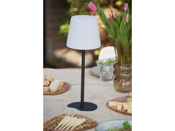 Leitmotiv Tafellamp OUTDOOR - Zwart Zwart - Afbeelding 4