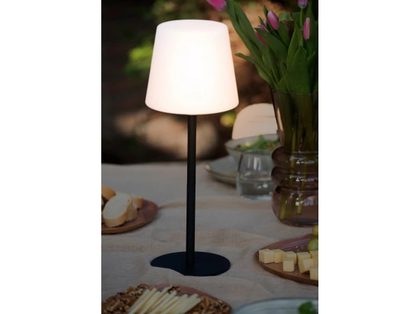 Leitmotiv Tafellamp OUTDOOR - Zwart Zwart - Afbeelding 5