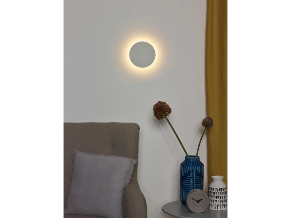 Wandlamp EKLYPS LED - Wit Wit - Afbeelding 2